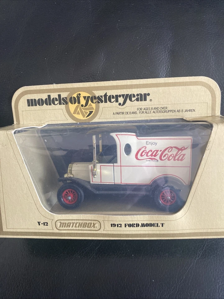 Matchbox Models of Yesteryear 1912 Ford Model T Coca Cola Van, 1/35 Boxed - Image 1 of 1