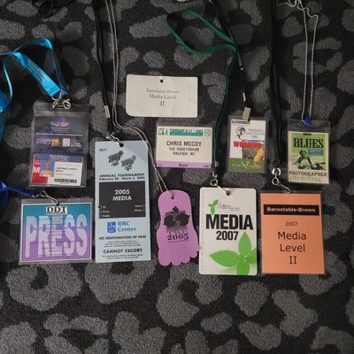 Various Press Passes, 10 In All. Various Events - Image 1 of 4