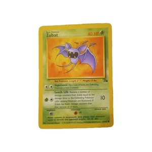 Pokemon Karte - Zubat 57/62 - Edition Fossil - Englisch Pokemon Vintage - Bild 1 von 1