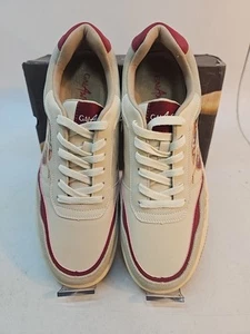 Galartsy The Creation Of Adam MICHELANGELO Sneakers US M 13/W 13.5 Beige (30243) - Picture 1 of 9