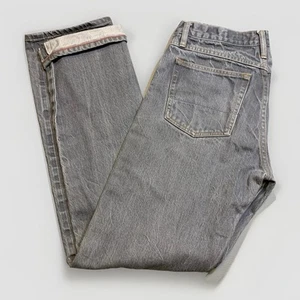 Gustin #138 Charcoal Organic Hemp Japanese Selvedge Denim Jeans Pants 33x32 Gray - Picture 1 of 17