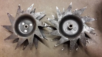 MANTIS 2x Hackmesser für Gartenfräse Motorhacke Bodenfräse - Bild 1 von 3