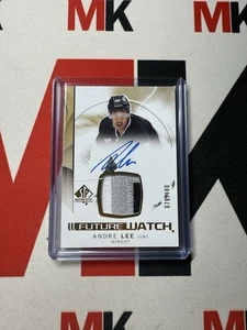 ANDRE LEE 2024-25 SP AUTHENTIC FUTURE WATCH PATCH AUTO /100 - Picture 1 of 2