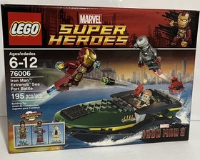LEGO 76006 Iron Man Extremis Sea Port Battle Marvel Super Heroes SEALED
