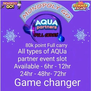 1 X SLOT TAKE TIME UP TO -24HR ( Mono_poly Go Stickers) Gardening Partner Event. - Picture 1 of 1
