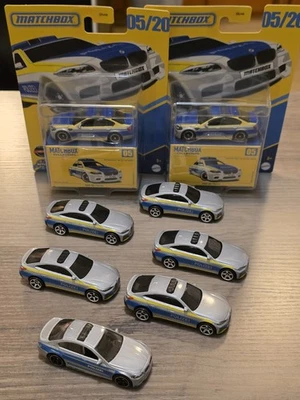 Matchbox Lot of (8) 2023 BMW i4/M5 Police Sedan New!!!! 🚔🚔🚔🚔🚔🚔🚔  - Image 1 of 4