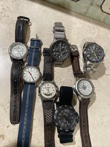 RARE SHENMUE TIMEX EXPEDITION Indiglo Watch DC Sega INTELIGENT All Run Lot - Picture 1 of 18