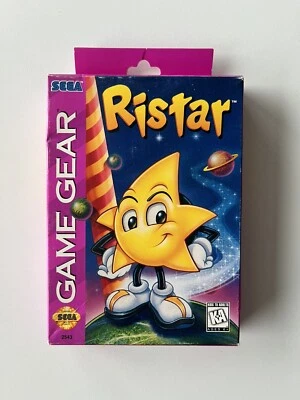 Ristar (Sega Game Gear, 1995) Complete In Box Tested Authentic Foto 1 de 4