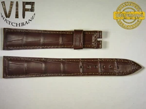 NEW OEM Authentic BREGUET strap genuine croco 20 mm  UVP - 690$ brown - Picture 1 of 2