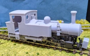 "Cuerpo de locomotora ""Gowrie"" O-16.5 / 1:43.5 / 7 mm para chasis Bachmann USRA 0-6-0 - Imagen 1 de 10