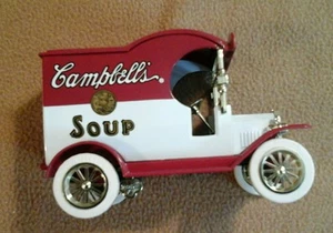 DIE-CAST COIN BANK/CAMPBELLS'S SOUP/1912 MODEL T FORD/COLLECTOR'S SERIES - Picture 1 of 7