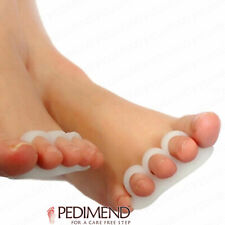PEDIMEND Silicone Gel Hammer Toe Straightener for Curled Toes (2 PC) - Foot Care
