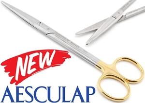 AESCULAP BC242R Durotip Mayo Dissecting STR Scissors TC Tungsten Carbide 6.75" - Picture 1 of 8