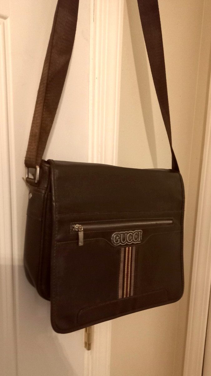 Brown Gucci Messenger Bags for Men for sale | eBay Brown Gucci Messenger Bags for Men for sale | eBay