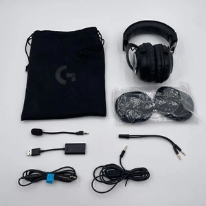 Logitech G Pro X Wired Gaming Headset Black - Picture 1 of 5