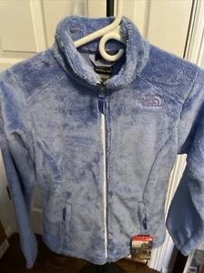 The North Face Girls Osolita Fleece Jacket Grapemist Blue Large 14/16 - Picture 1 of 8