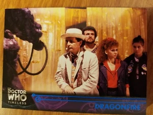 Topps Doctor Who Timeless #33 Dragonfire 2016 azul 52/99 - Imagen 1 de 1