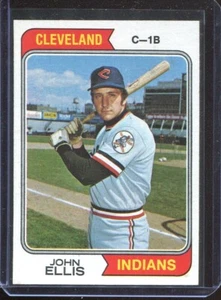 1974 Topps Baseball # 128 John Ellis (NM-MT) Near Mint to Mint - Picture 1 of 2
