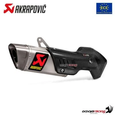 Escape Akrapovic homologado titanio Slip-on Ducati Multistrada 1200S 2015-2017 Foto 1 de 4