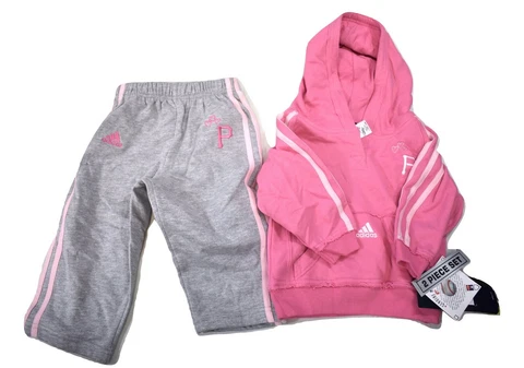 adidas MLB Infant Pittsburgh Pirates Hoodie and Pants Set New 18 Months Cover