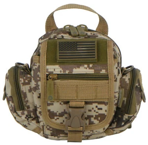East West USA Tactical Multi Molle Assault Sling Utility Bag RTC527 TAN ACU - Bild 1 von 4