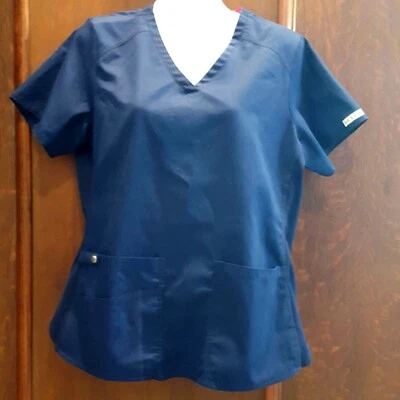 Conjunto Médico MED COUTURE Para Mujer Mediano 7459/7739 Azul Real, Cuello en V, Pantalones de Yoga Foto 1 de 4
