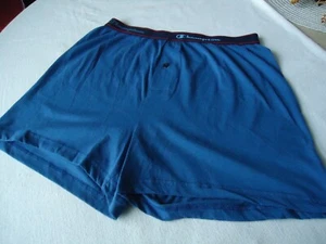   Herren CHAMPION Unterwäsche Neu Boxer Gr. M (34-36) Farbe Blau 100% Baumwolle  - Bild 1 von 12