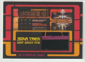 STAR TREK DS9 HEROES & VILLAINS REKWIZYT REKWIZYT REKWIZYT KARTA RC1 DS-9 WYŚWIETLACZ ELEMENT PANELU - Zdjęcie 1 z 1