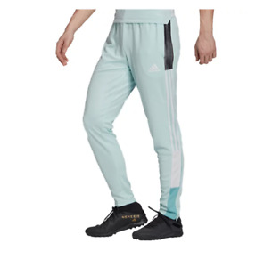 adidas Tiro 21 Pants Mens AeroReady Soccer Training Halo Mint Blue Medium to 2XL