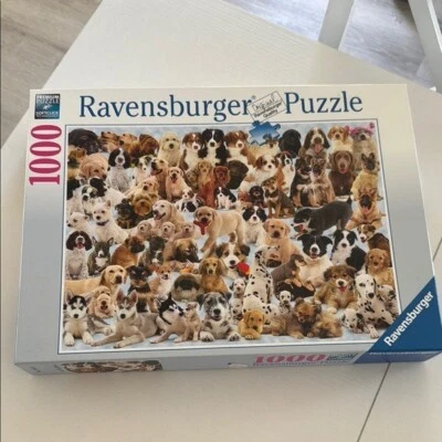 PUZZLE RAVENSBURGER "PERROS EN ABUNDANCIA" 1000 PIEZAS #15 633 7 - TECNOLOGÍA SOFTCLICK Foto 1 de 4