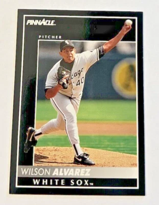 1992 Pinnacle Score MLB Trading Card #192 Wilson Alvarez Chicago White Sox - Image 1 of 4