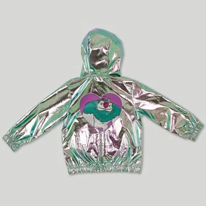 Trollhunters Girls Heart Long Sleeve Windbreaker Jacket 4-5, 6-6X, 10-12, 14-16 - Picture 1 of 2