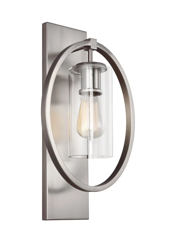 Feiss WB1846CH Marlena 18" Single Light Chrome Wall Sconce Brand New - Image 1 of 2
