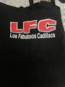 VINTAGE 90ER LOS FABULOSOS CADILLACS TOUR ORIGINAL T-SHIRT GRÖSSE L Caifanes SELTEN - Bild 1 von 4