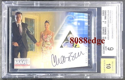 2007 VERONICA MARS PIECEWORKS AUTO:CHARISMA CARPENTER #APW4 AUTOGRAPH BGS 9 MINT - Image 1 of 4