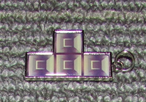 Officially Licensed Tetris Metal Collectors Keychain Fast Shipping - Picture 1 of 1