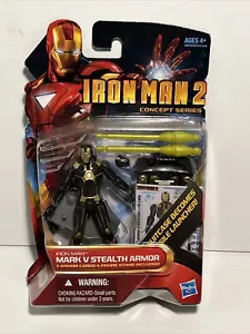 Marvel Universe Modellino Iron Man 2 Mark V Stealth Armor #20 Concept 3,75" - Foto 1 di 3