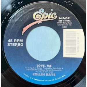 Collin Raye Love Me / Blue Magic 45 Country Epic 34-74051 - Picture 1 of 6