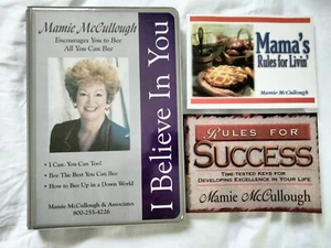 mamie McCullough lot I Believe In You Cassette Tape Mamas Rules For Living - Picture 1 of 7