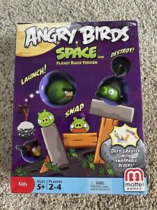 Angry Birds Space Planet Block Version Game Launch Destroy Mattel 2012 