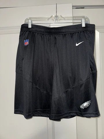 New NIKE DRIFIT NFL On Field Philadelphia Eagles Mens Training Shorts XL Cover