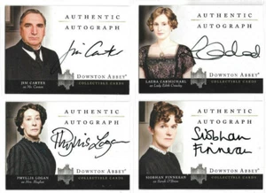 Downton Abbey Series 1 & 2 - Autograph & Wardrobe Relic Card Selection NM 2014 - Picture 1 of 33