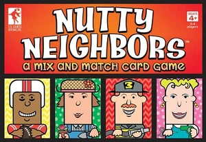 NUTTY NEIGHBORS GAME CARDS FUN MIX AND MATCH Cat Resq - Picture 1 of 3