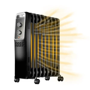 Ölradiator BC-84 Elektroheizung mit Thermostat, 3 Heizstufen 800/1200/2000W   - Bild 1 von 9
