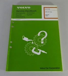 Manual De Taller Volvo 940 / 960 SRS AIRBAG Desde El Año 1993 Estado 04/1993 - Imagen 1 de 2