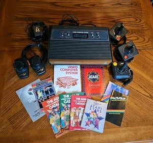 Atari CX-2600 Video Computer System Game Console Controllers Paddles Near Mint! - Picture 1 of 23
