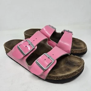 Birkenstock Arizona Rosa Lackleder Sandalen Damen Größe 36 US 5-5,5 - Bild 1 von 10