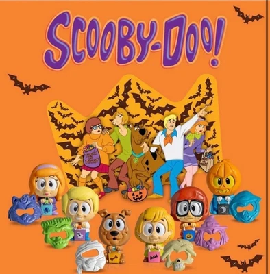 Scooby Doo Halloween 2025 Burger King Toys - conjunto completo de 6-NOVO EM FOLHA LACRADO - Imagem 1 de 4