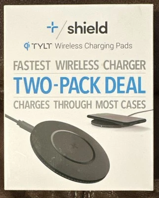Tylt Shield Wireless Charging Pad Bundle - Two Pack Deal - Image 1 of 4