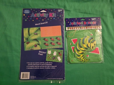 Kit de actividades Bugs Everywhere 8 niños y pancartas fiesta de cumpleaños actividad juego pegatina Foto 1 de 4